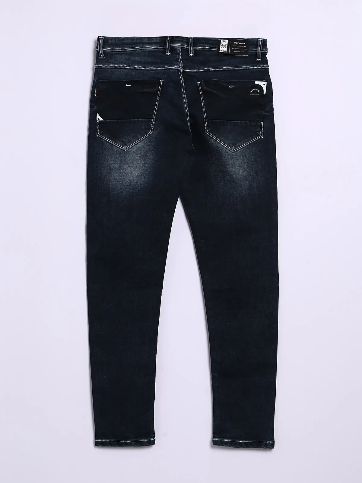 GS78 black washed jeans