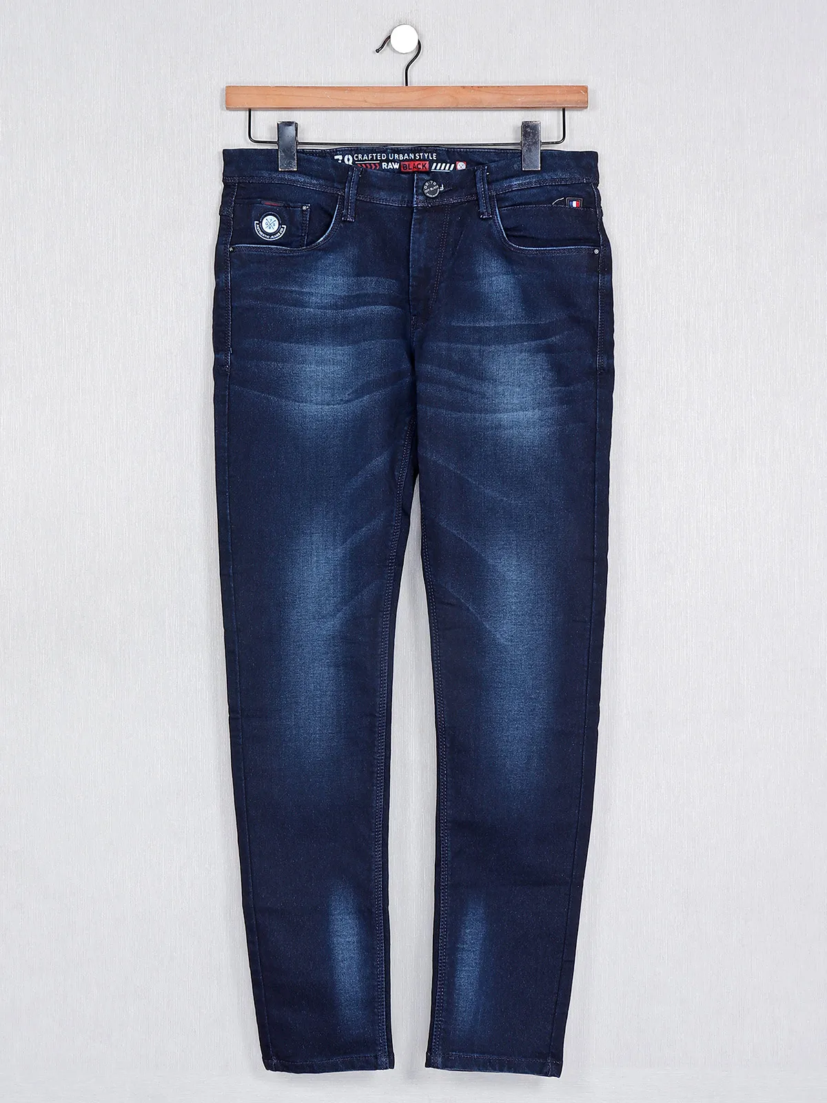 GS78 denim slim fit navy washed jeans