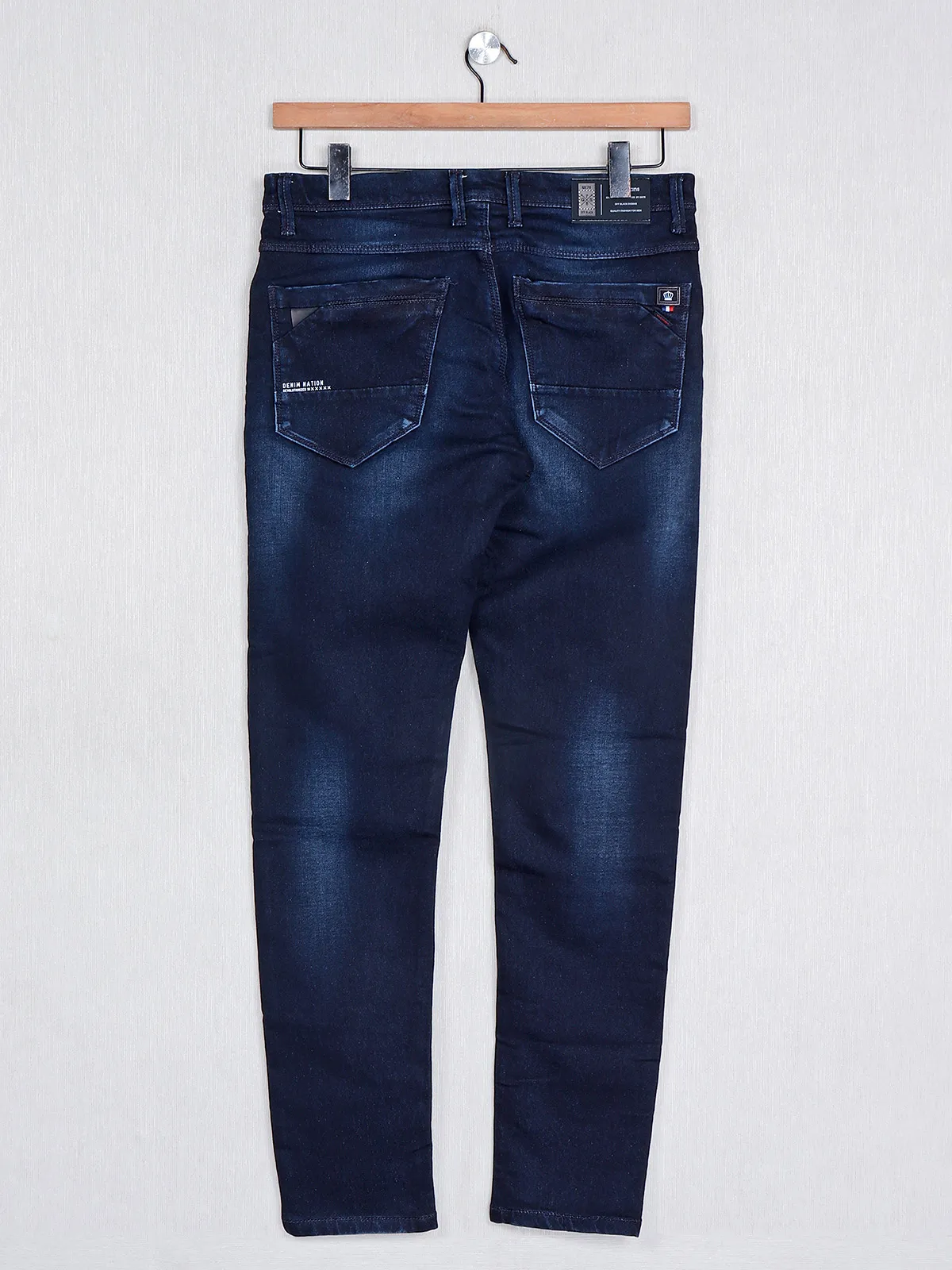 GS78 denim slim fit navy washed jeans