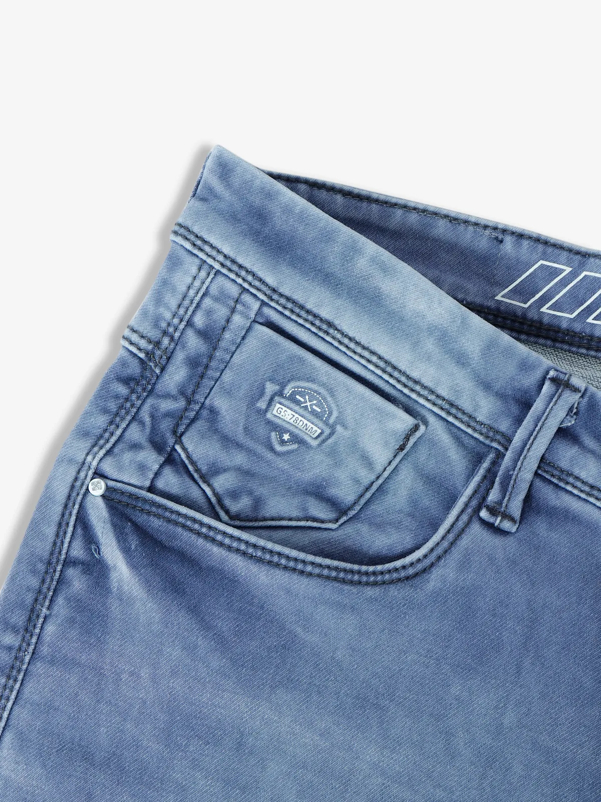 GS78 ice blue washed jeans