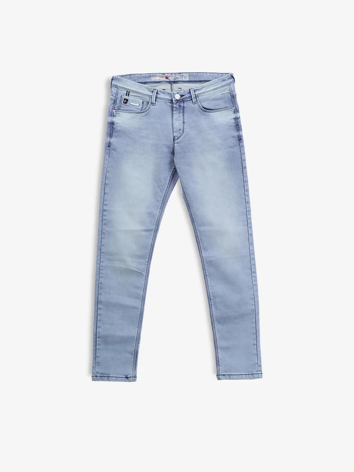 GS78 washed light blue jeans