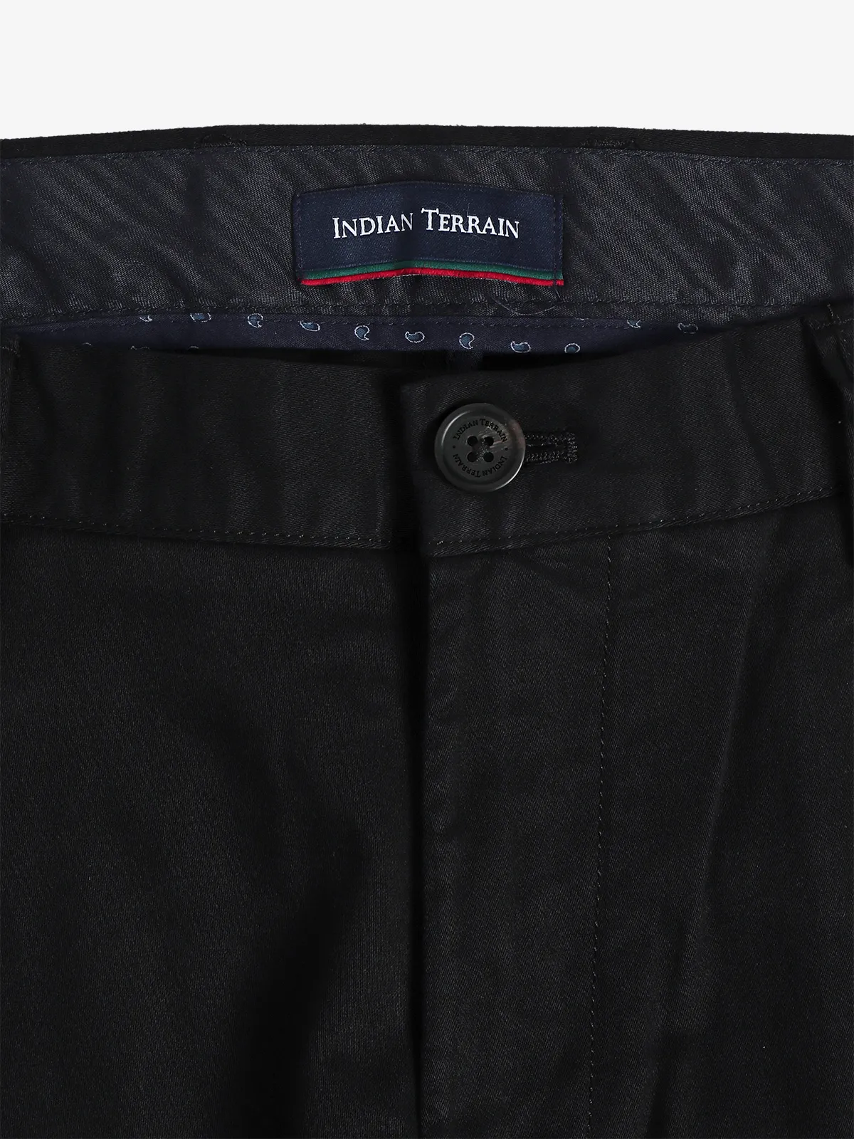 INDIAN TERRAIN black brooklyn fit solid trouser