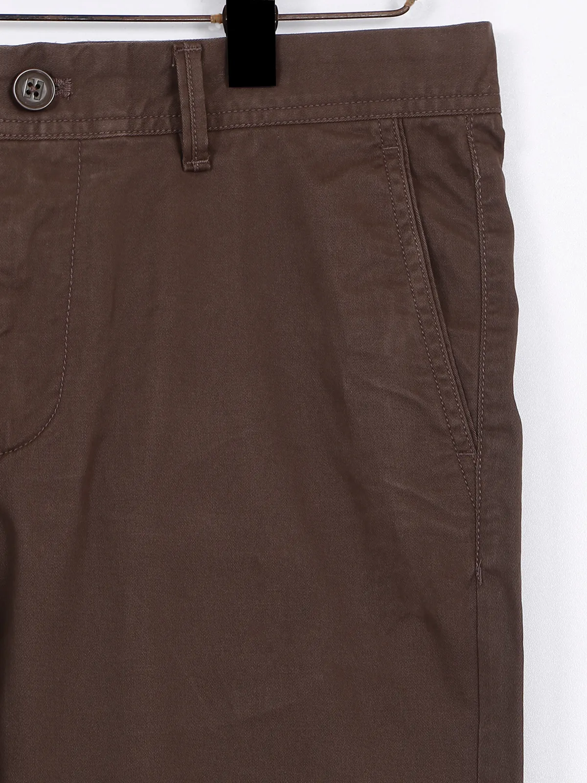 Indian Terrain brown cotton trouser