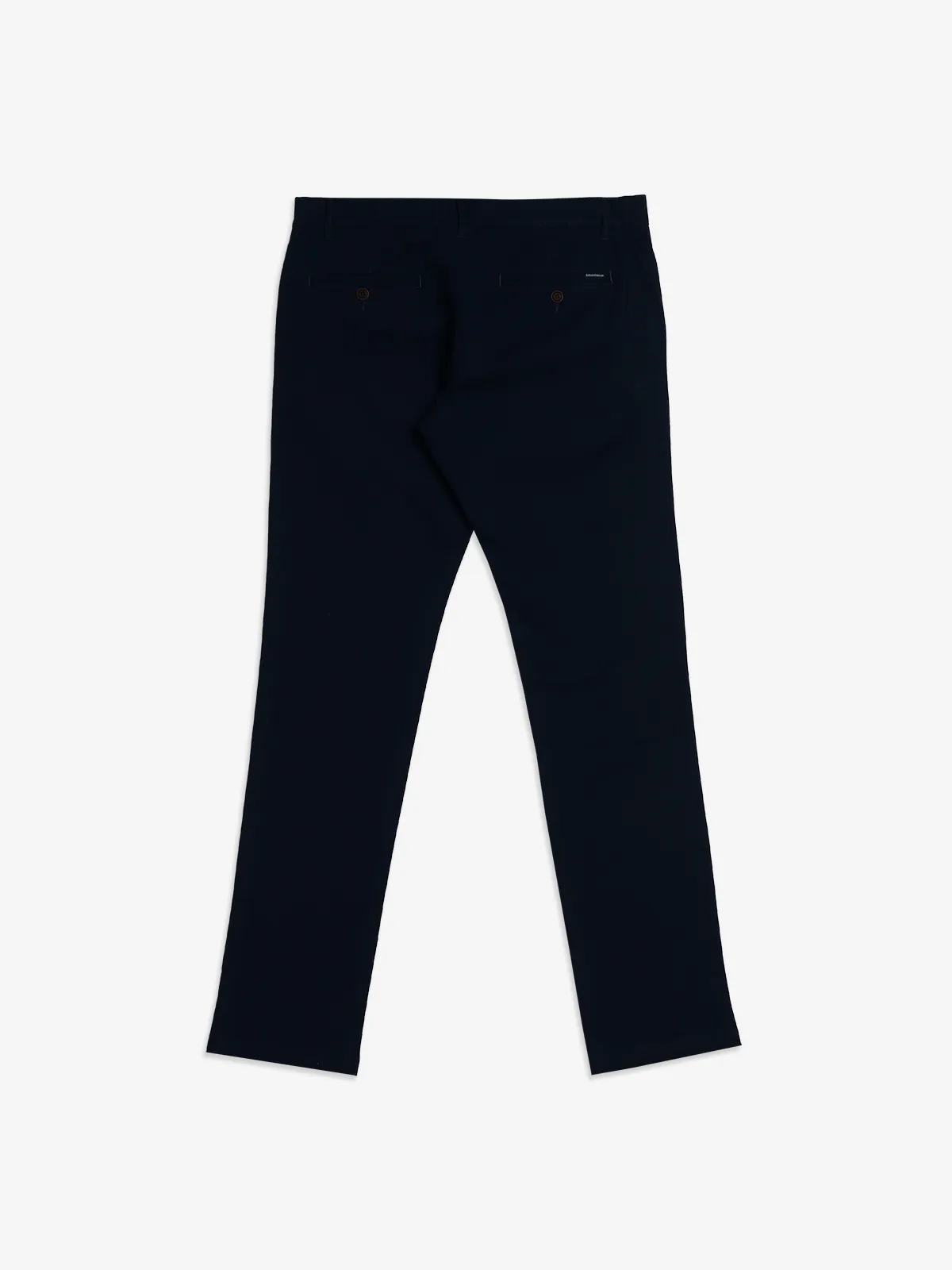 INDIAN TERRAIN cotton navy trouser