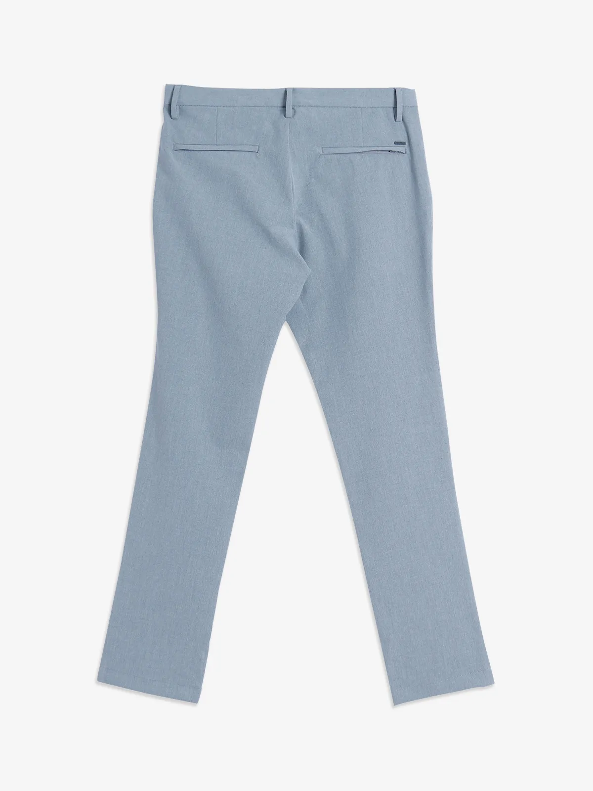 Indian Terrain grey urban fit cotton trouser