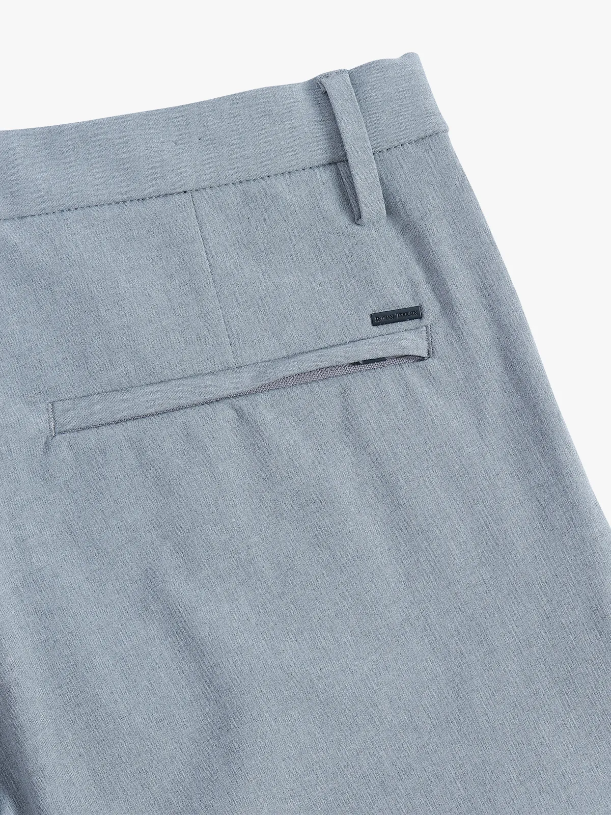 Indian Terrain grey urban fit cotton trouser