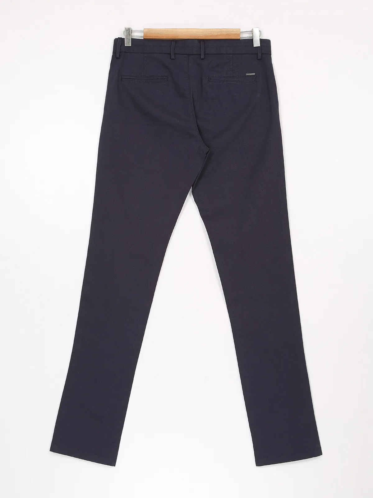 Indian Terrain navy solid trouser