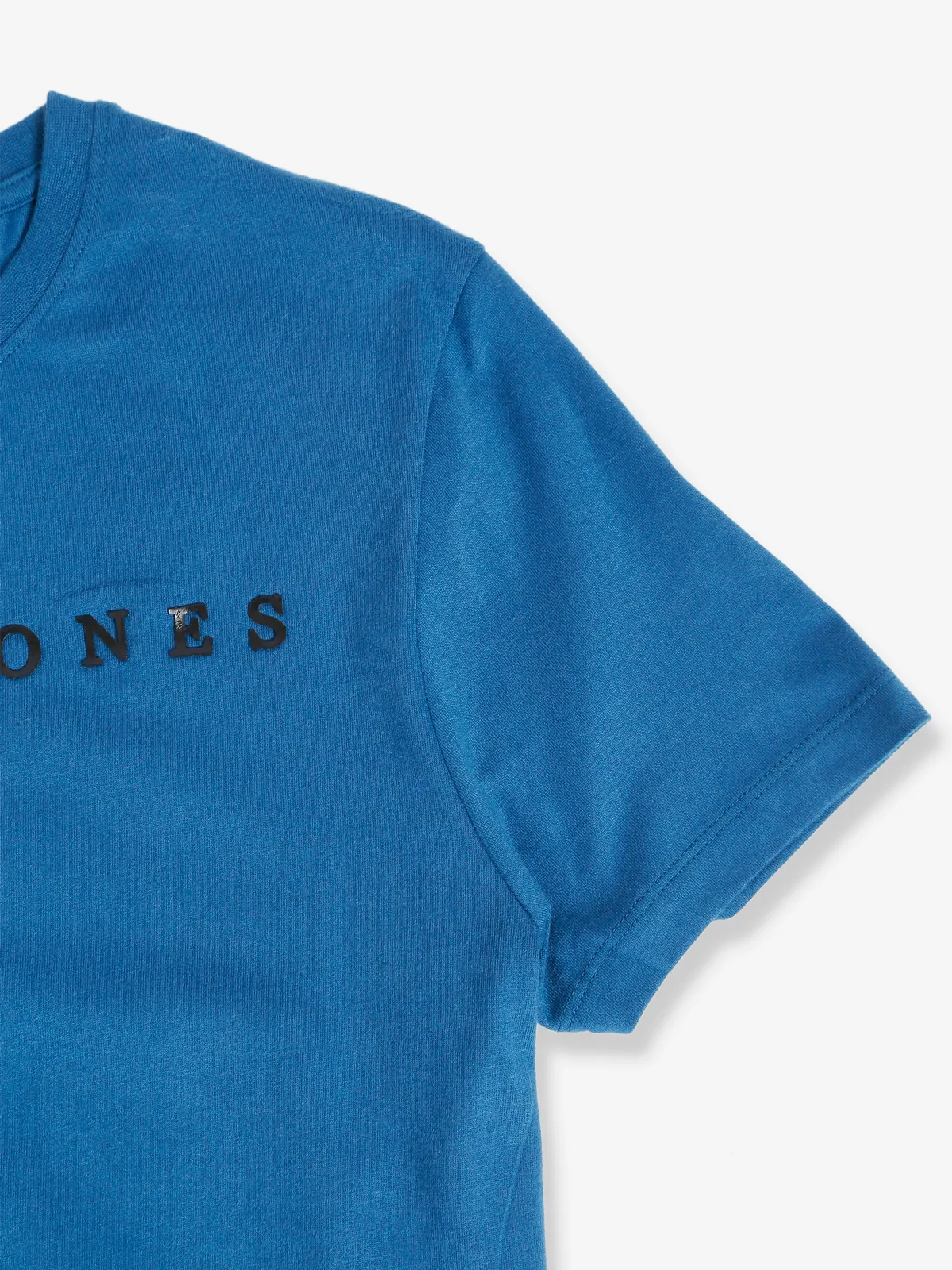 JACK&JONES blue cotton t shirt