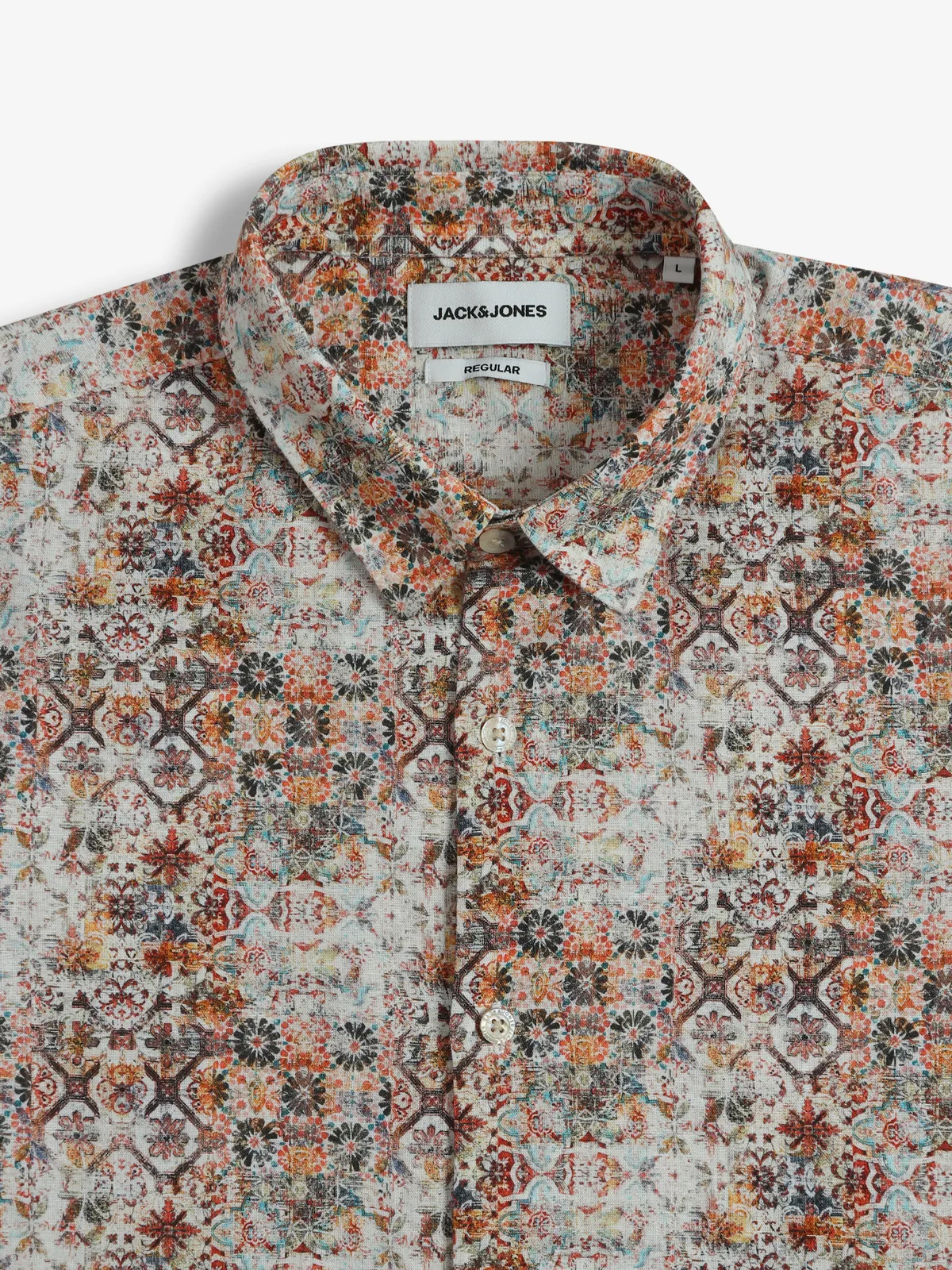 JACK&JONES multi color printed shirt