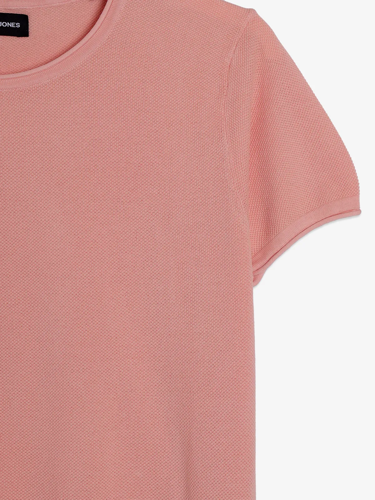 JACK&JONES peach knitted t-shirt