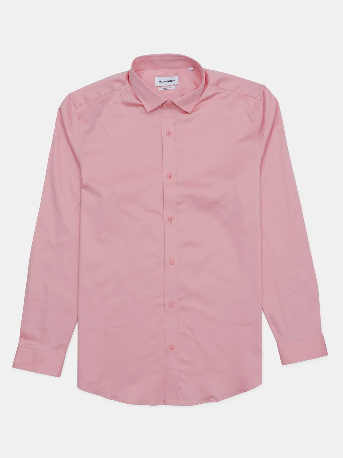 Jack&Jones powder pink solid shirt