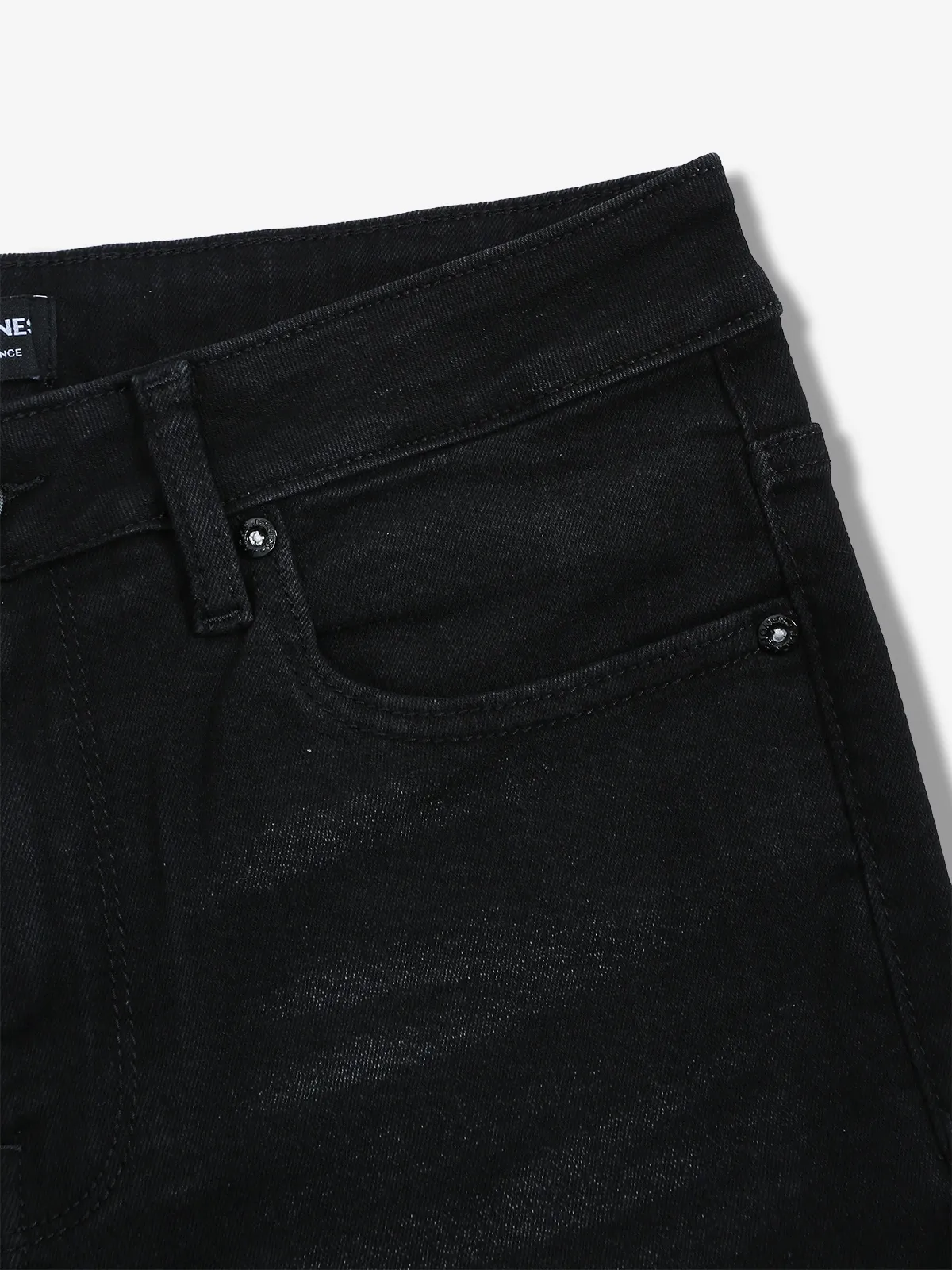 JACK&JONES washed black slim fit jeans