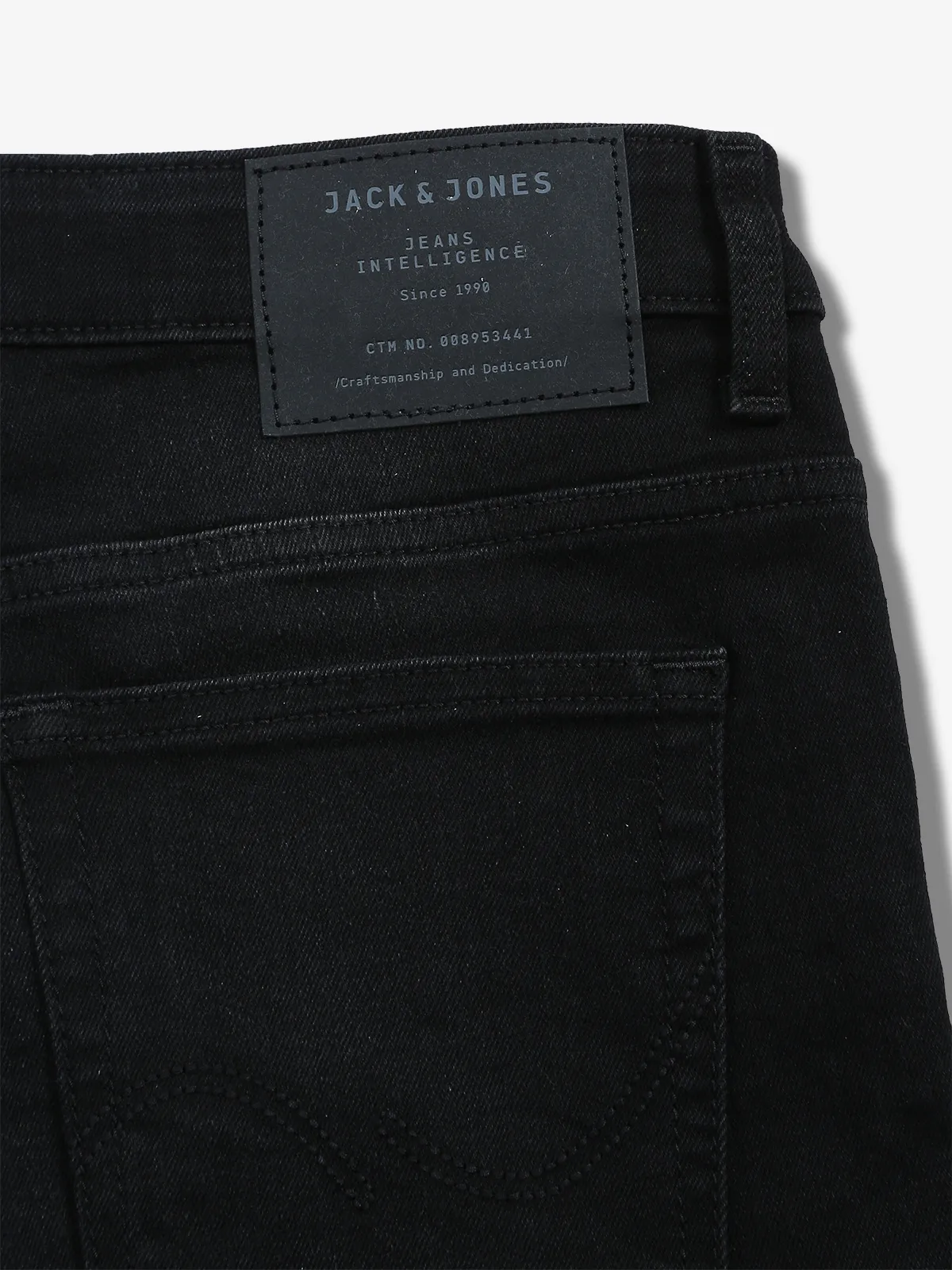 JACK&JONES washed black slim fit jeans