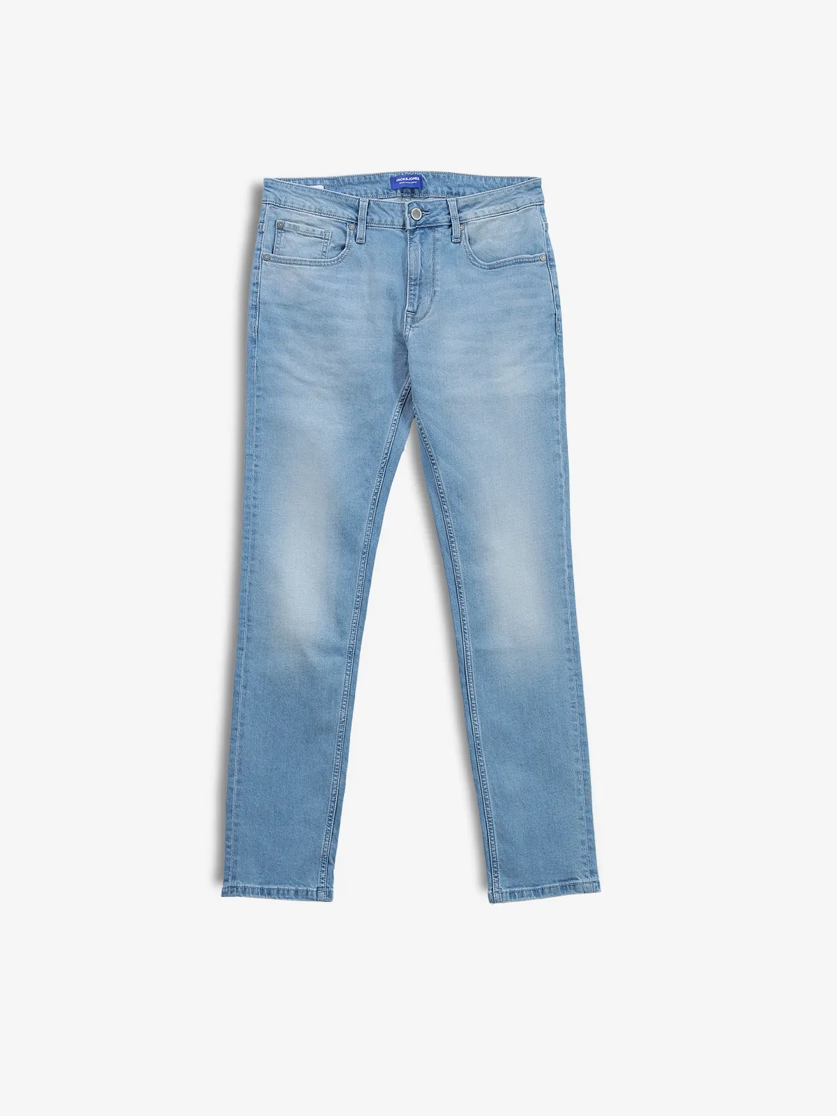 JACK&JONES washed light blue slim fit jeans