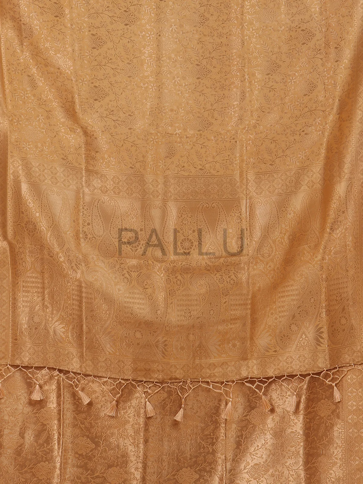 Khaki kanjivaram silk saree for women