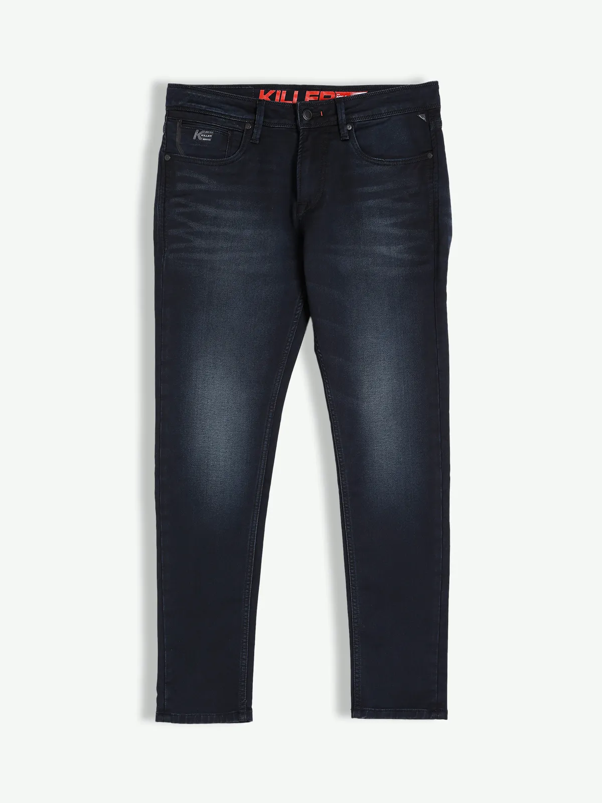 Killer black washed ankle fit jeans