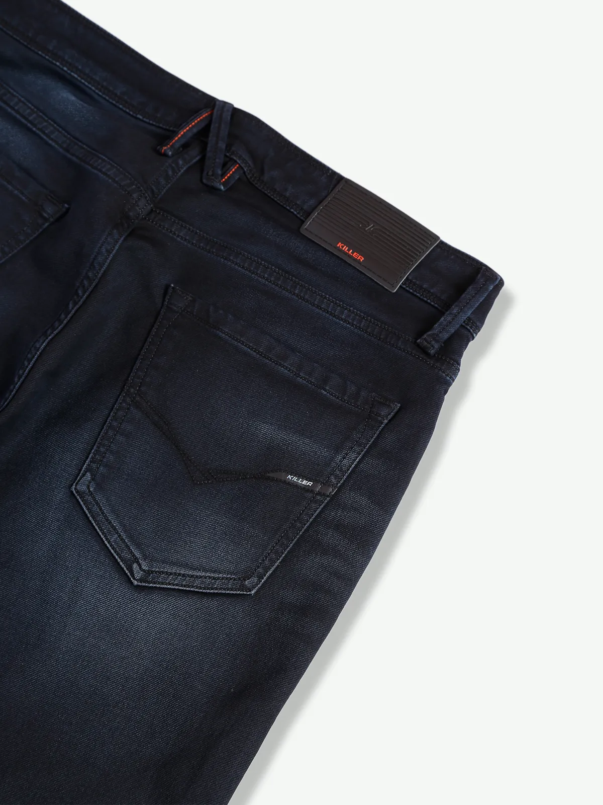 Killer black washed ankle fit jeans