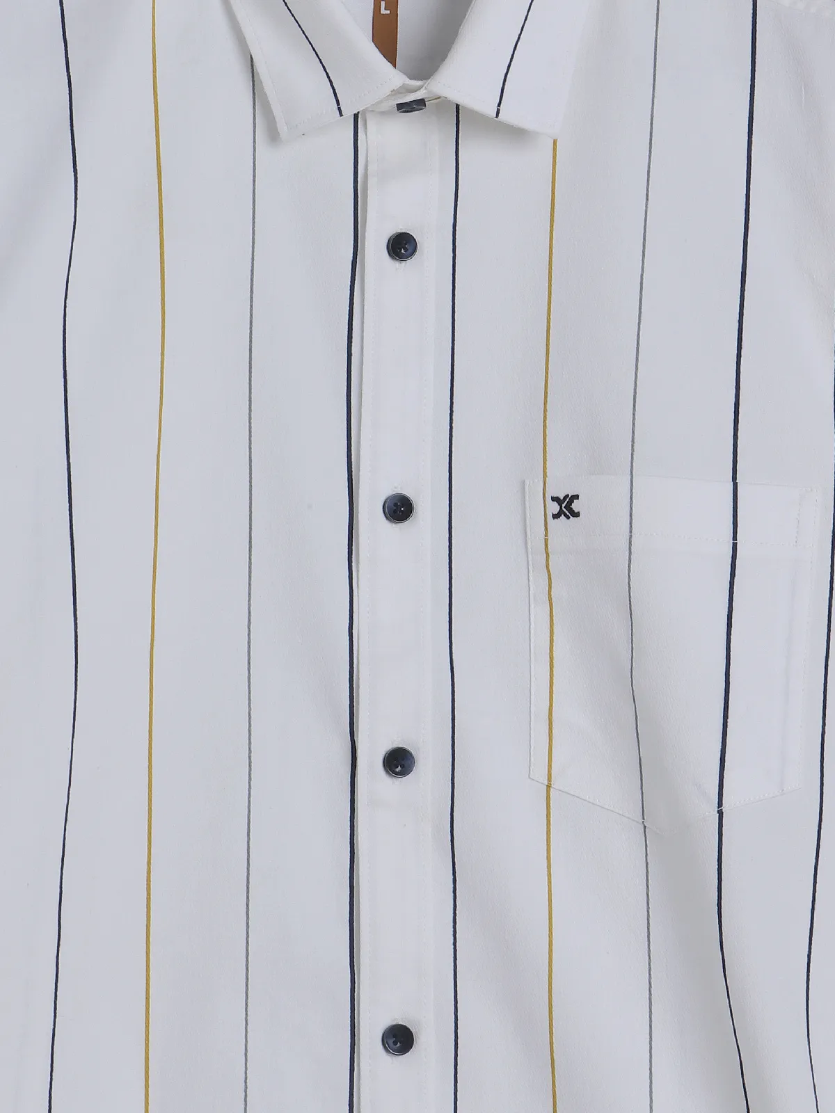 Killer cotton white stripe shirt