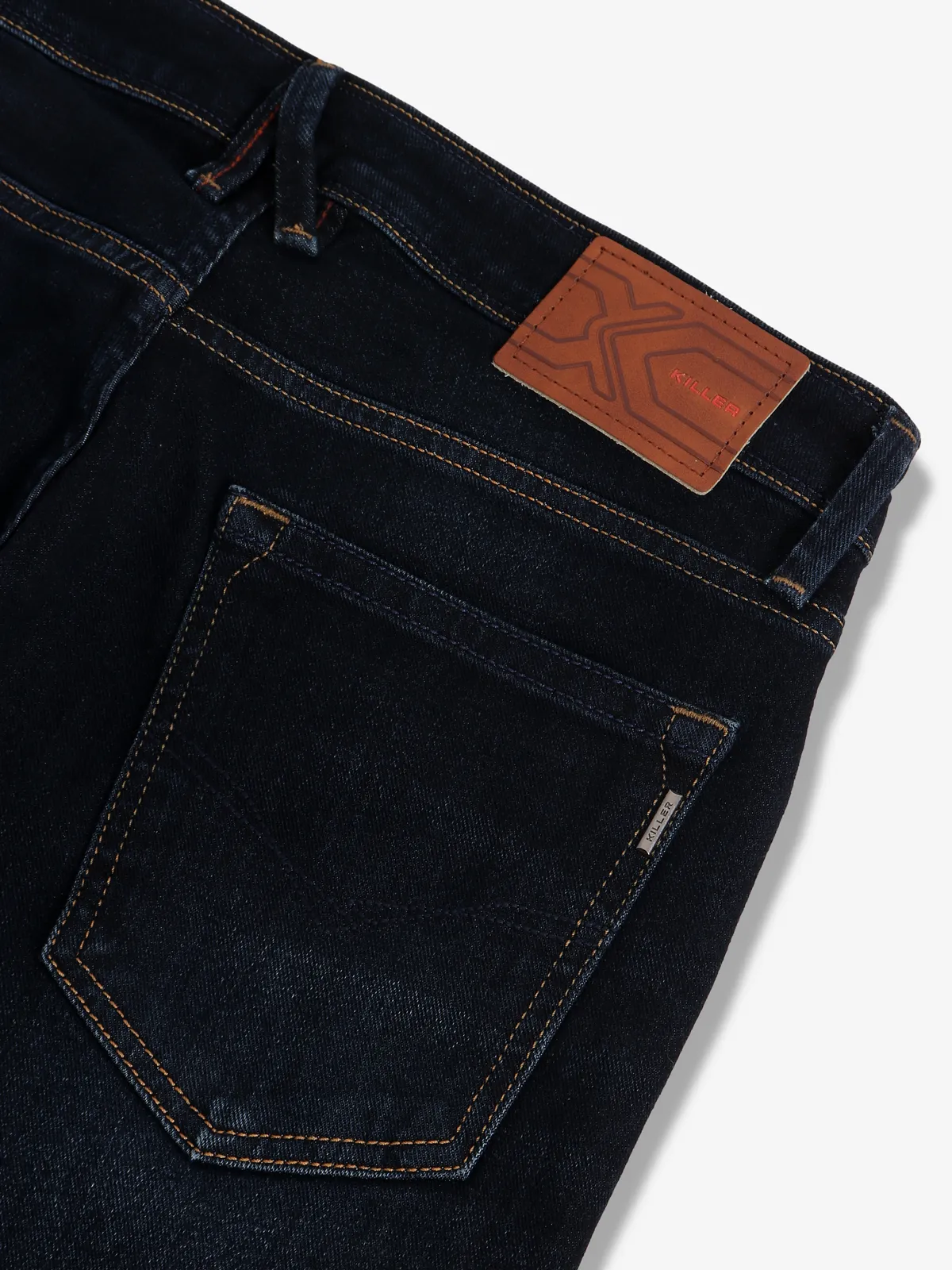 KILLER dark blue casual washed jeans