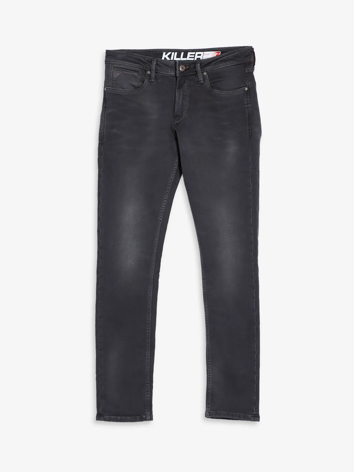 Killer dark grey skinny fit jeans