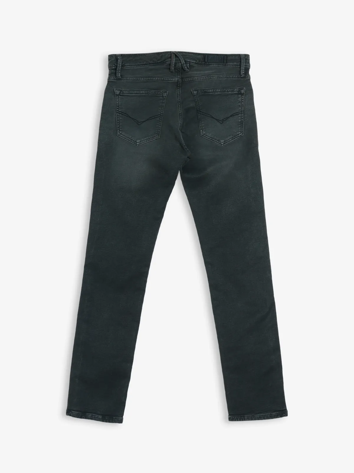 Killer dark olive slim fit washed jeans