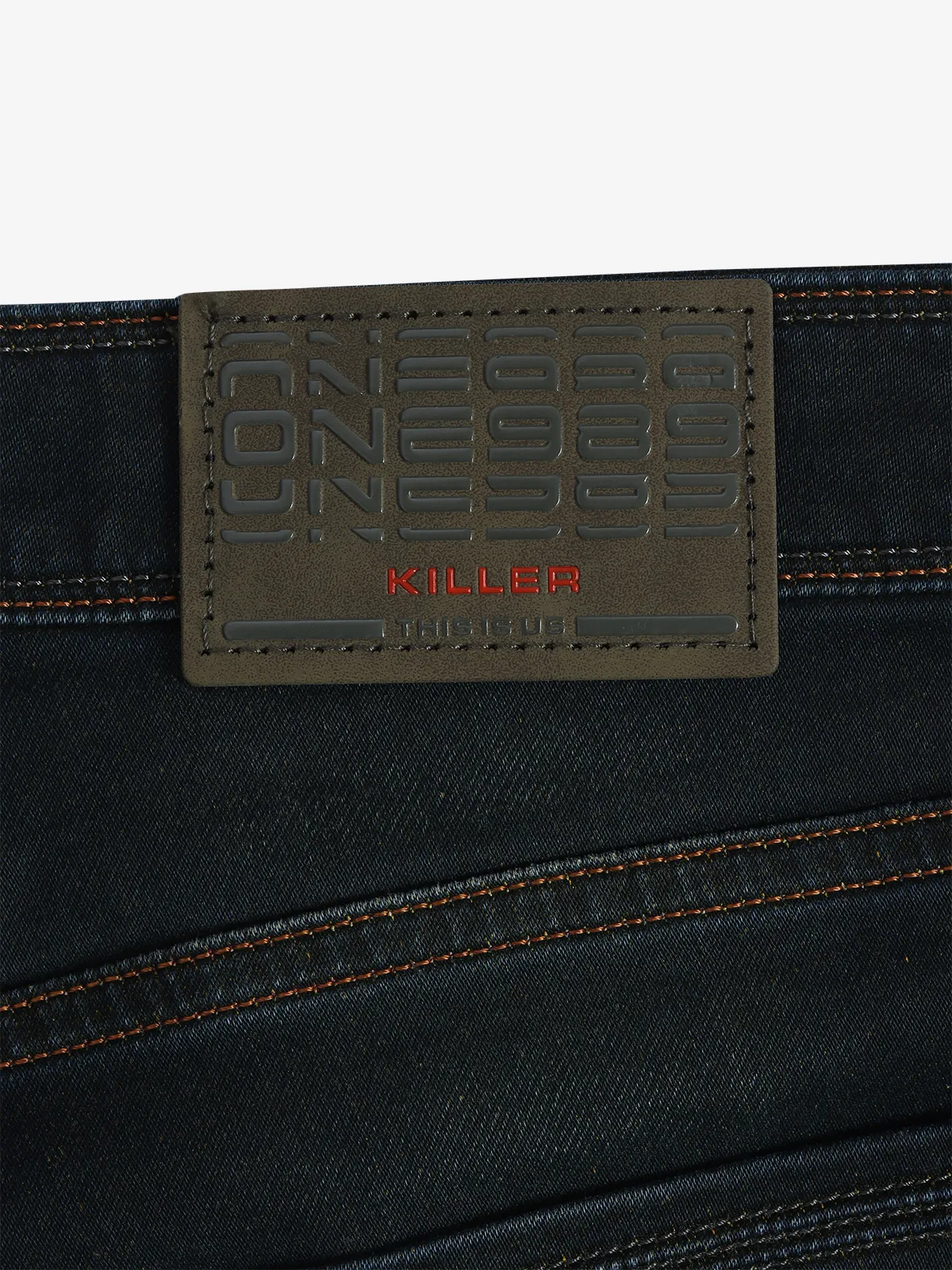 KILLER dark olive washed jeans