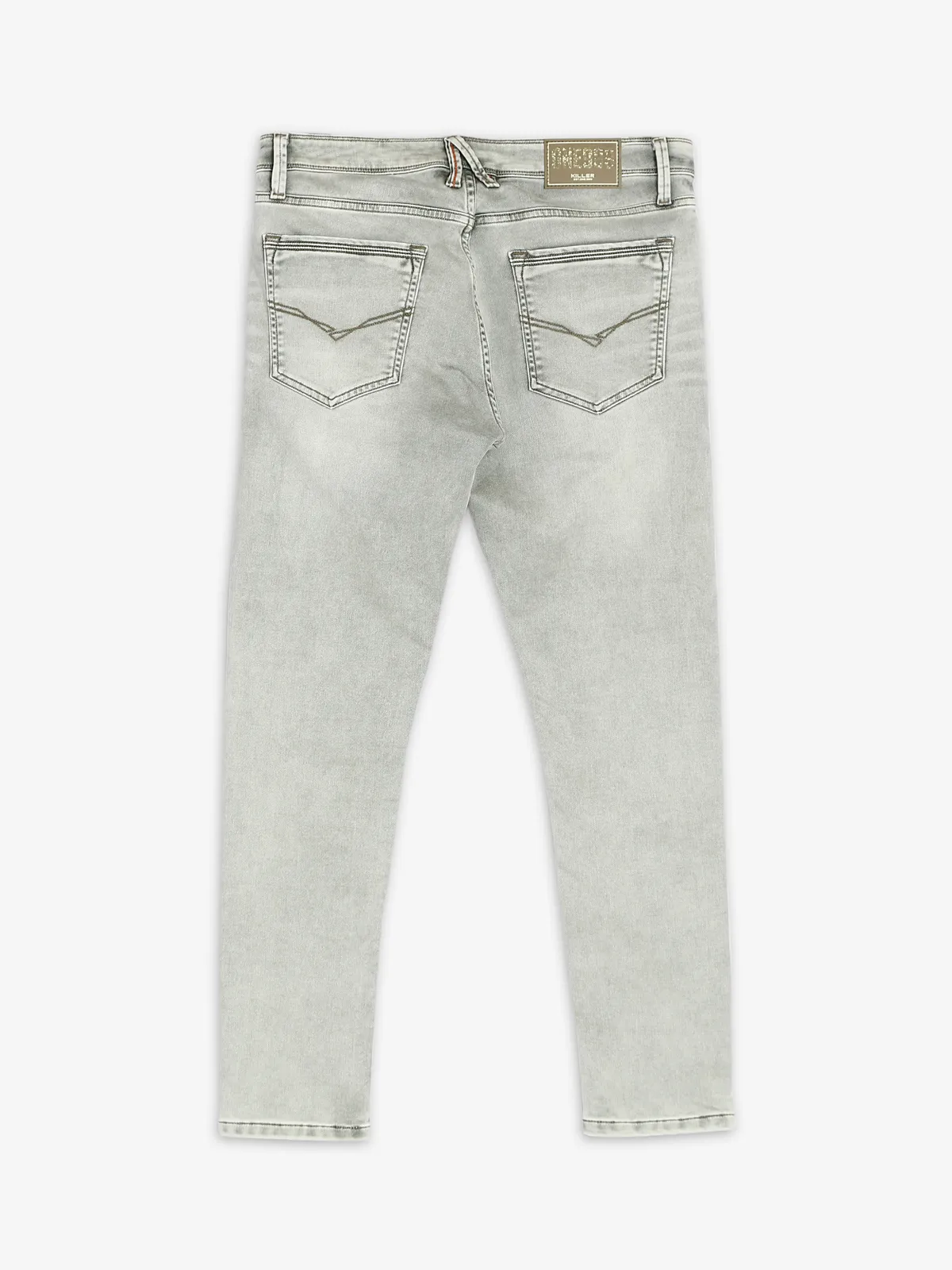 Killer light grey ankle fit jeans