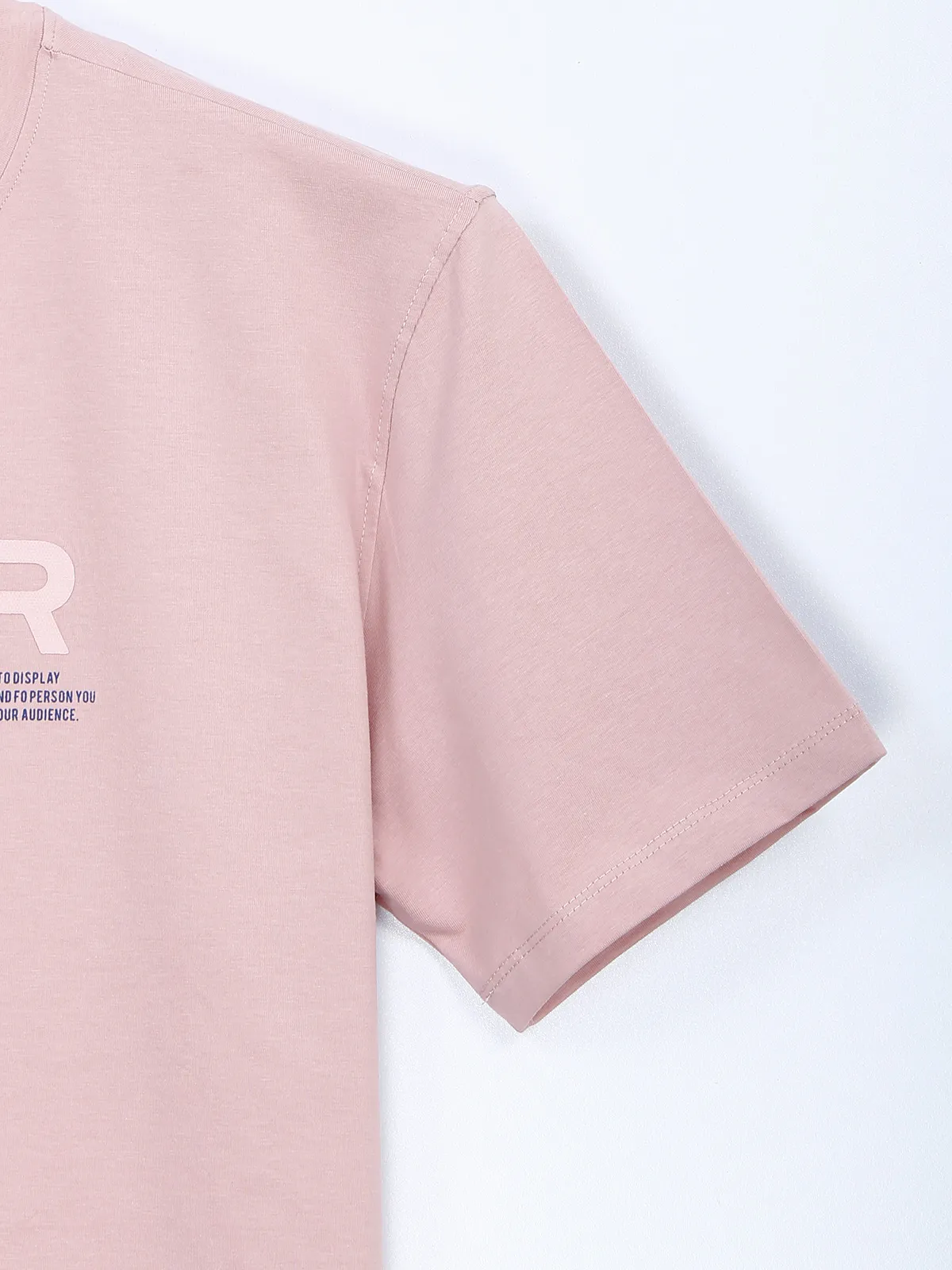 Killer peach cotton t shirt