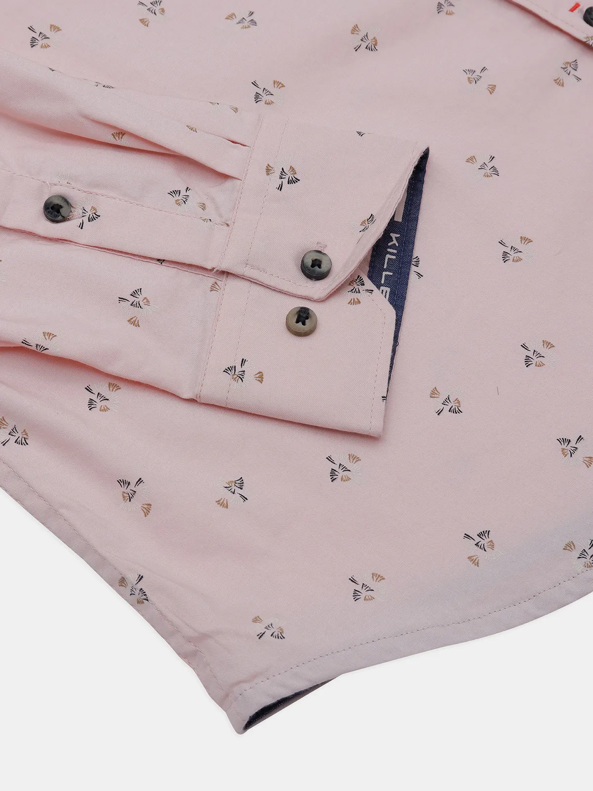 Killer printed pink casual wear shirt