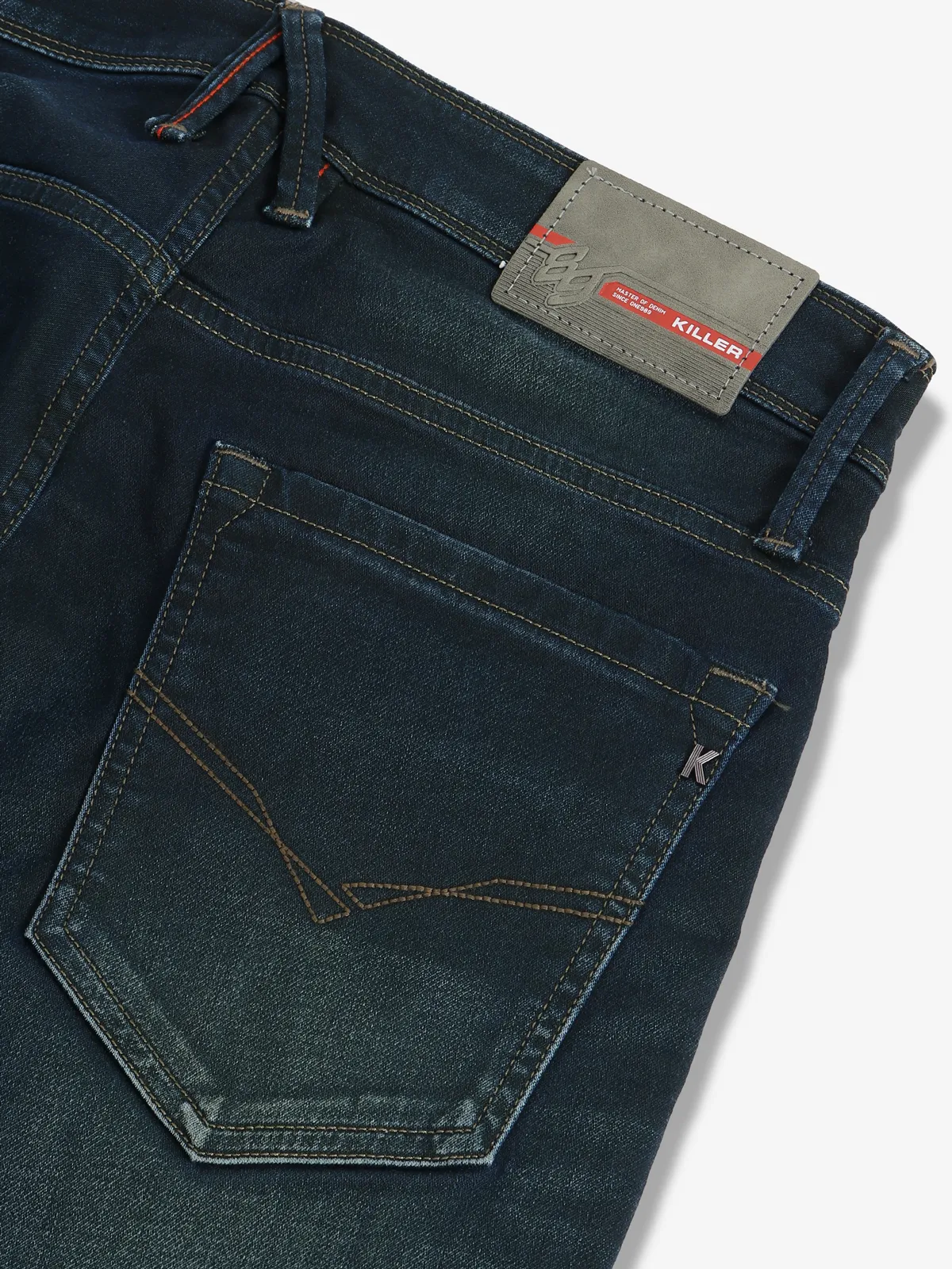 KILLER slim fit washed in blue jeans