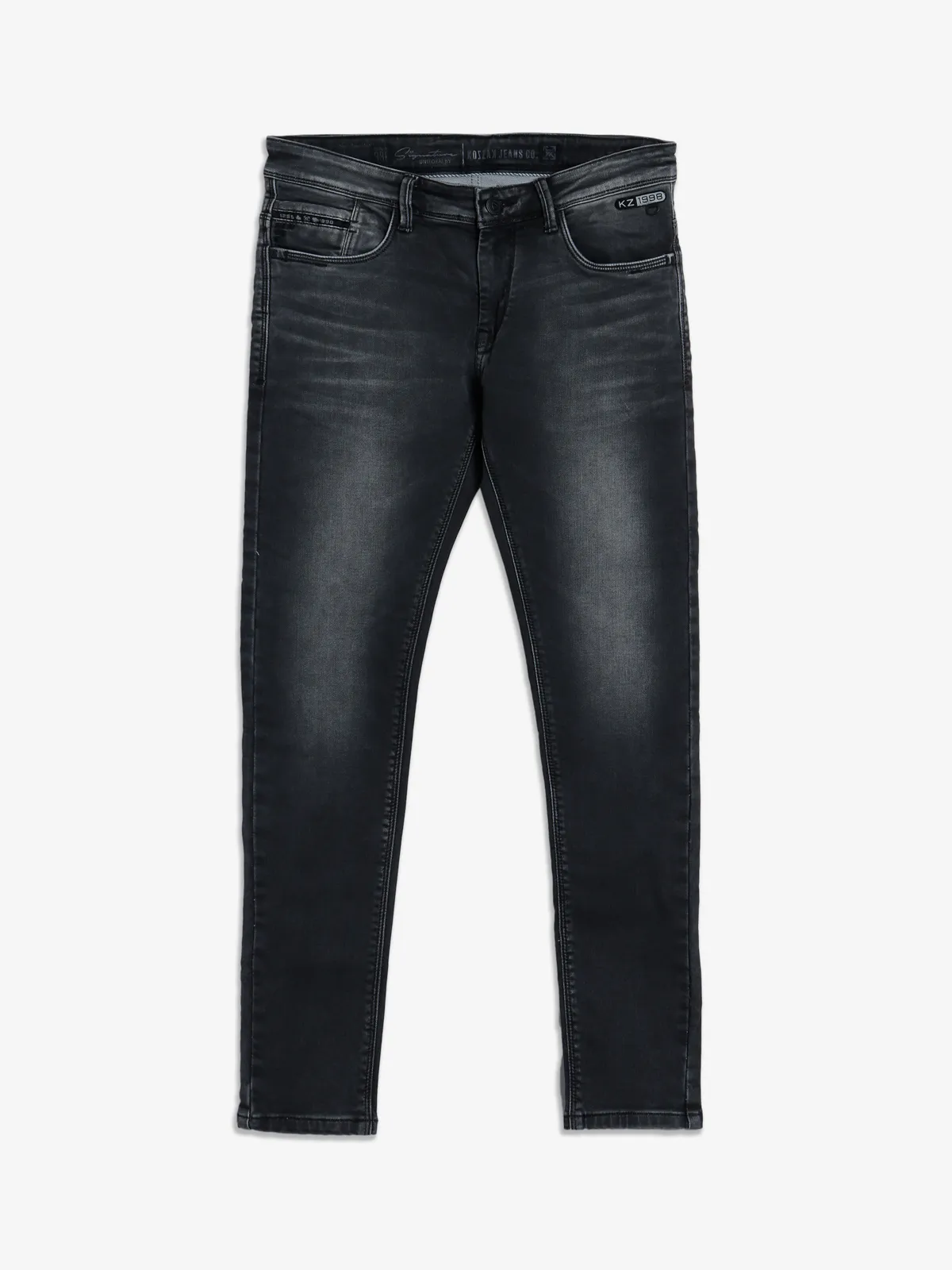 Kozzak black super skinny fit jeans