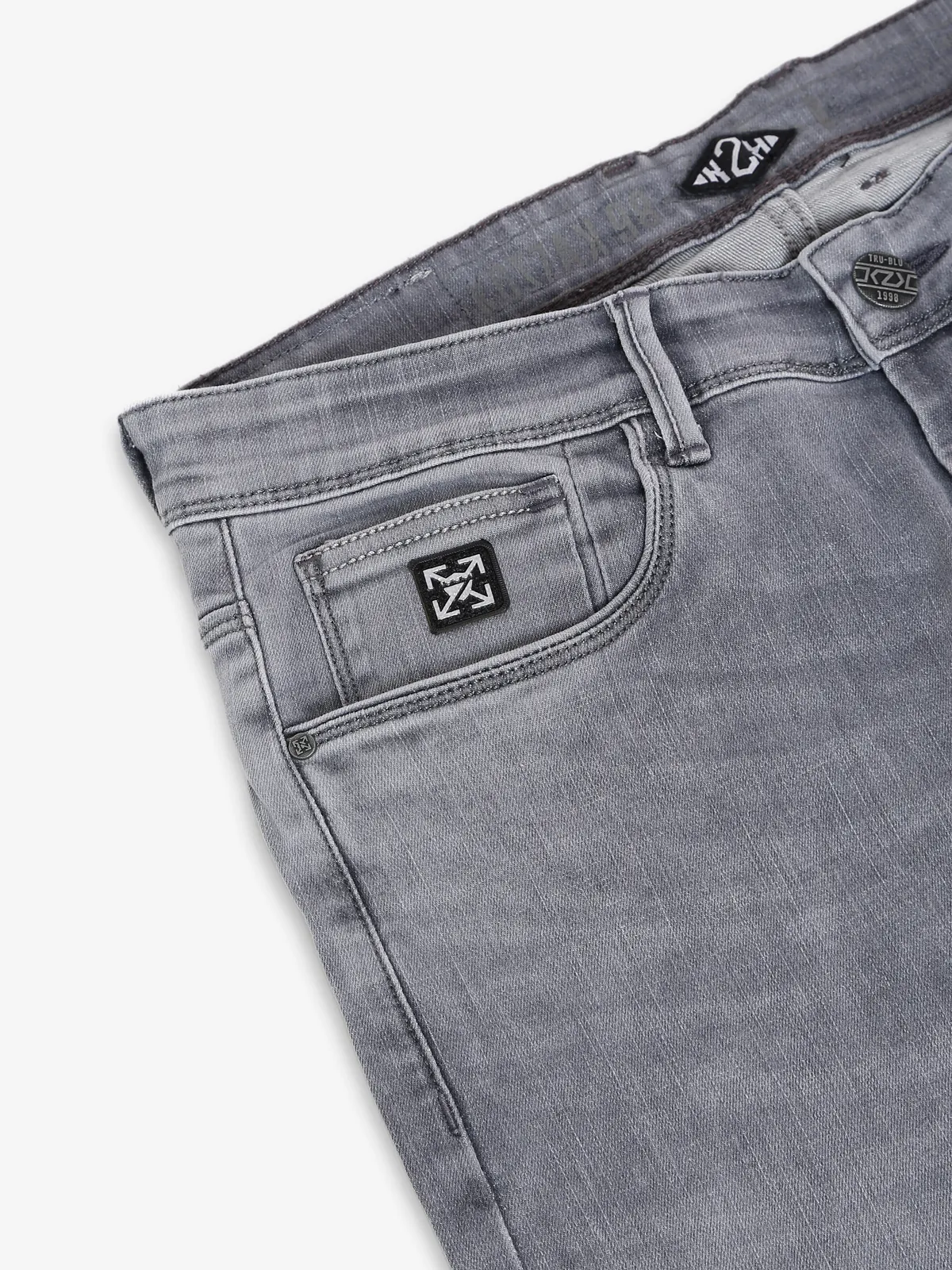 Kozzak grey washed jeans