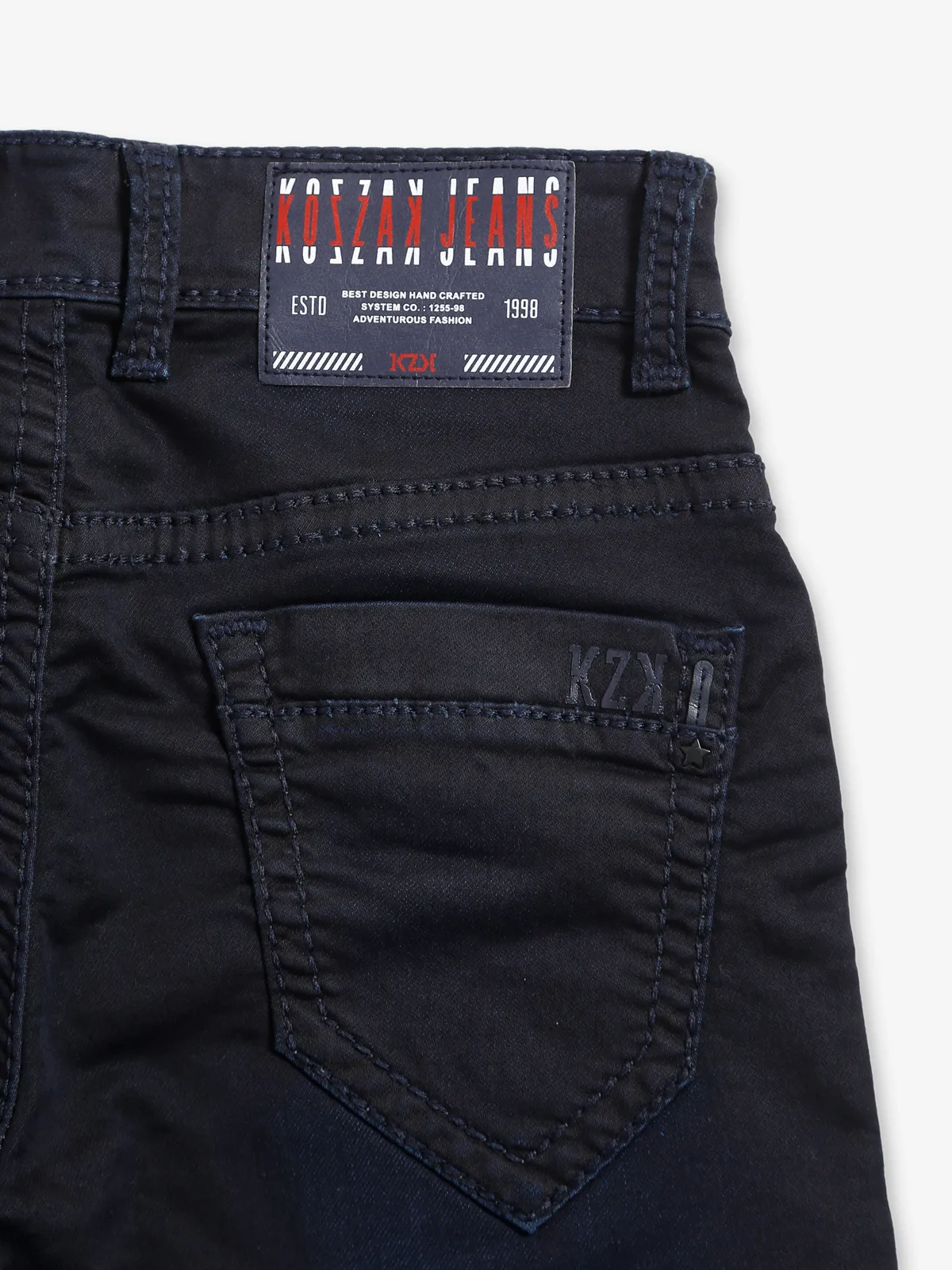 Kozzak super skinny fit dark blue jeans