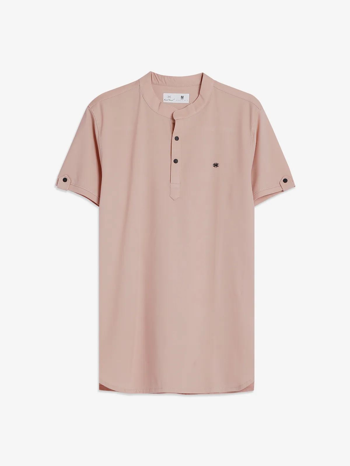 Kuch Kuch dusty peach plain t shirt