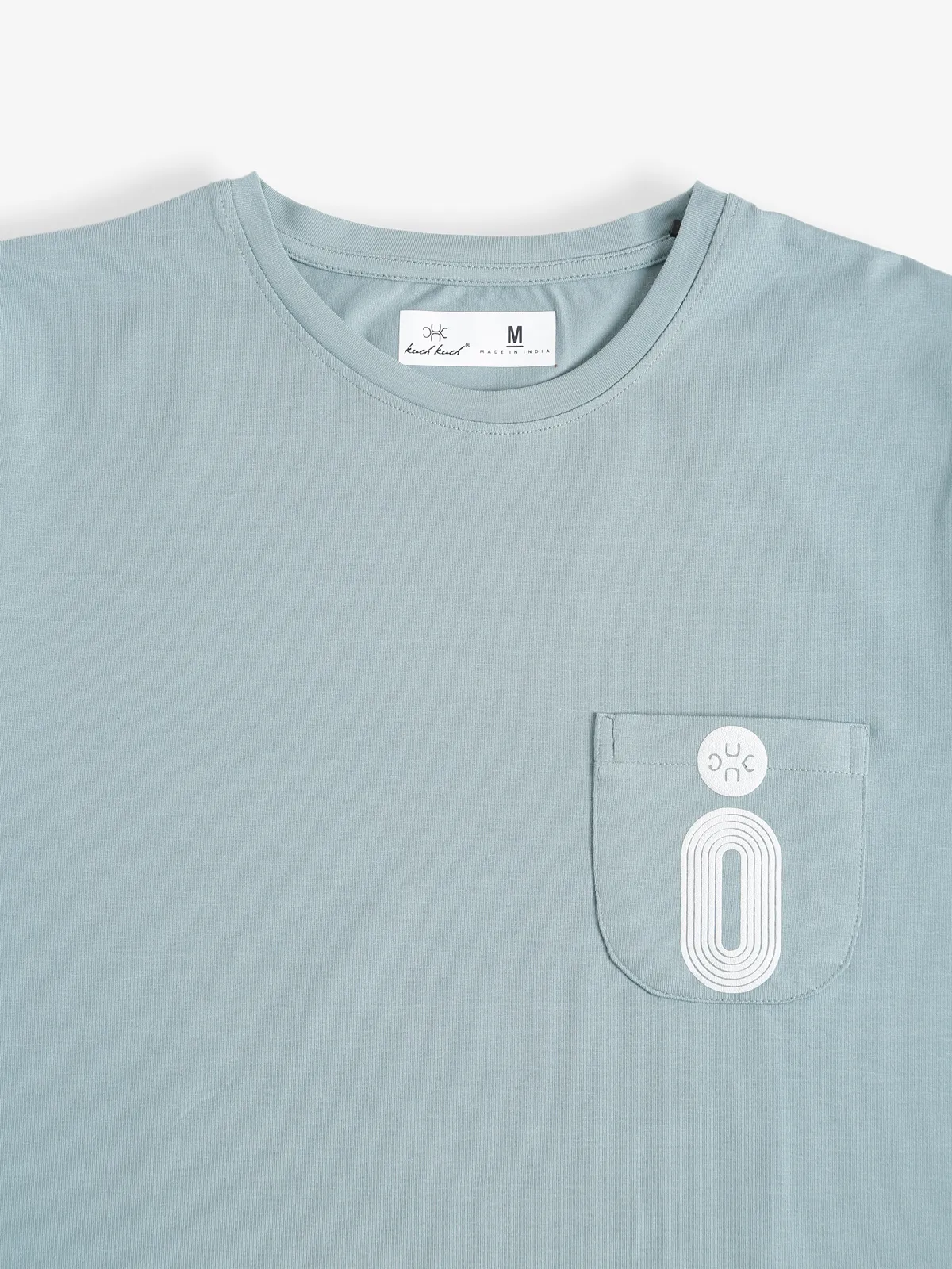 Kuch Kuch plain light blue t shirt