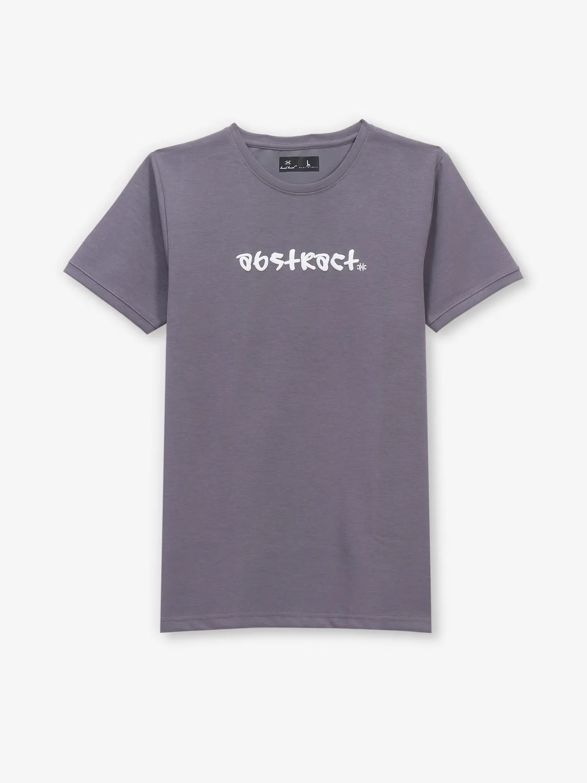 KUCH KUCH purple logo printed cotton t-shirt