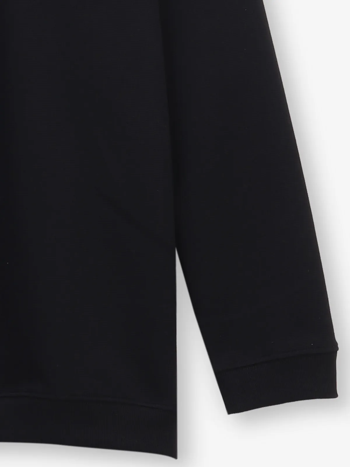 KUCH KUCH solid black logo cotton t-shirt