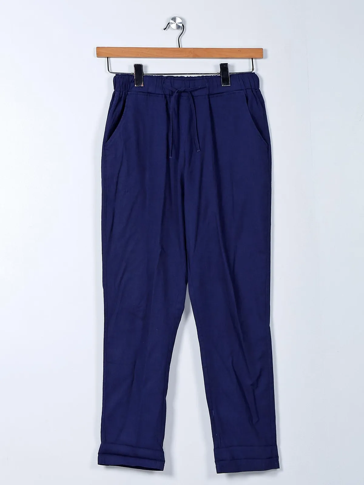 Latest blue palazzo pant for women