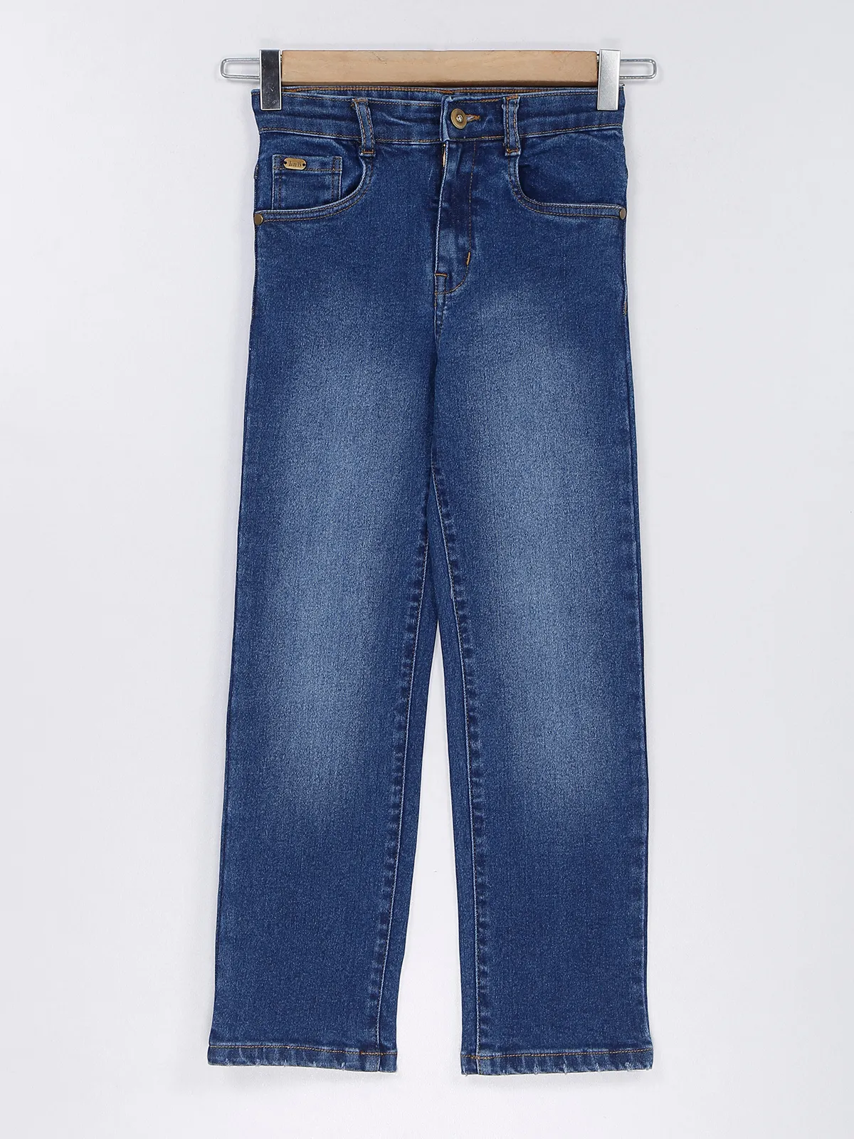 Leo n Babes dark blue washed jeans