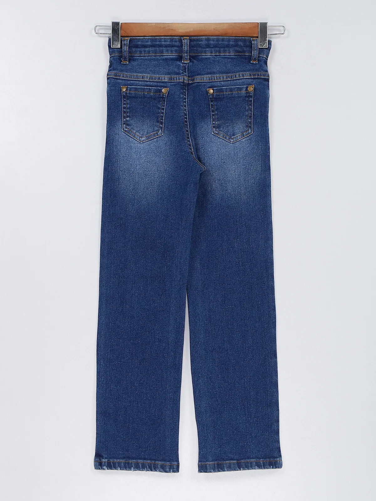 Leo n Babes dark blue washed jeans