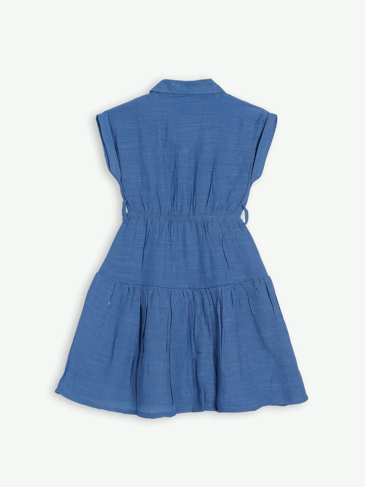 Leo n Babes royal blue cotton frock