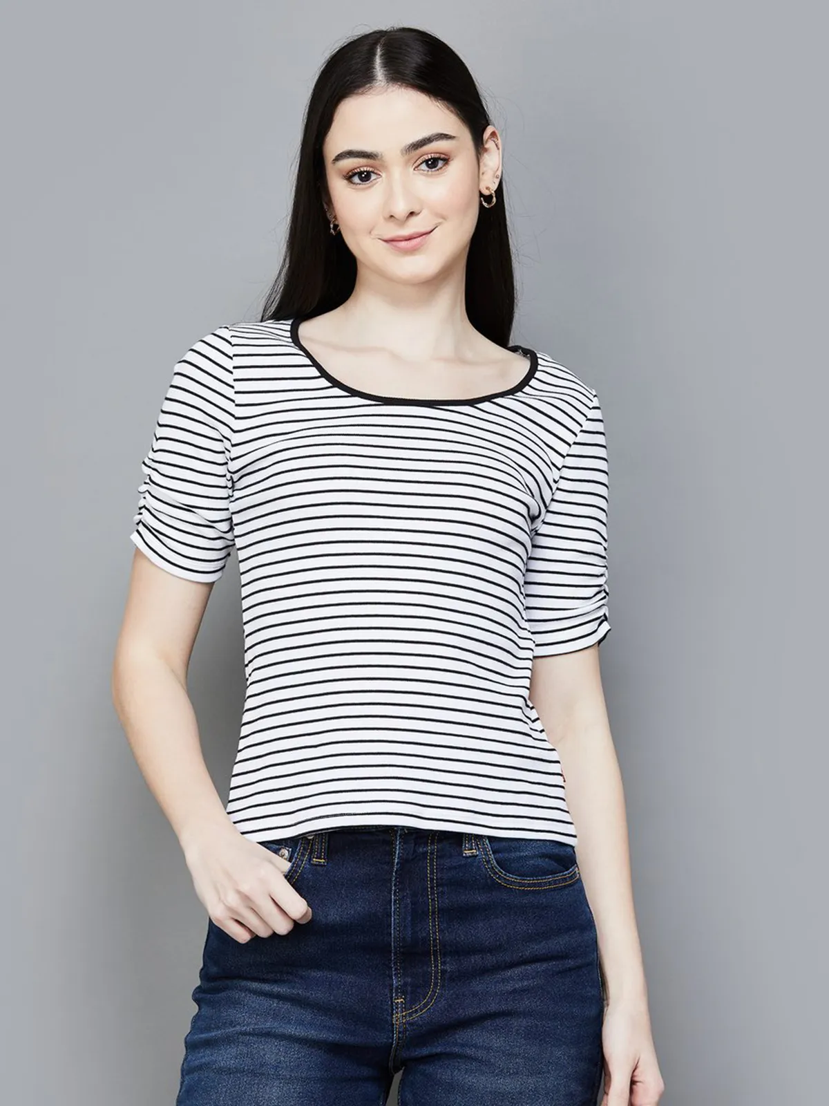 LEVIS black and white cotton t-shirt