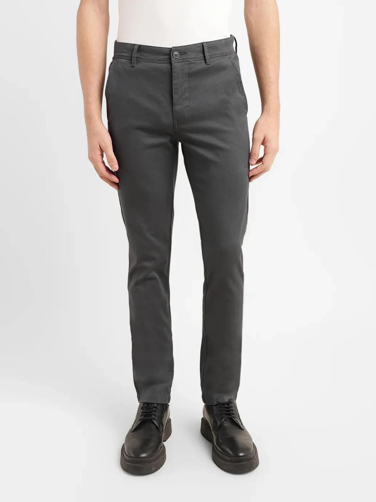 LEVIS dark grey cotton trouser