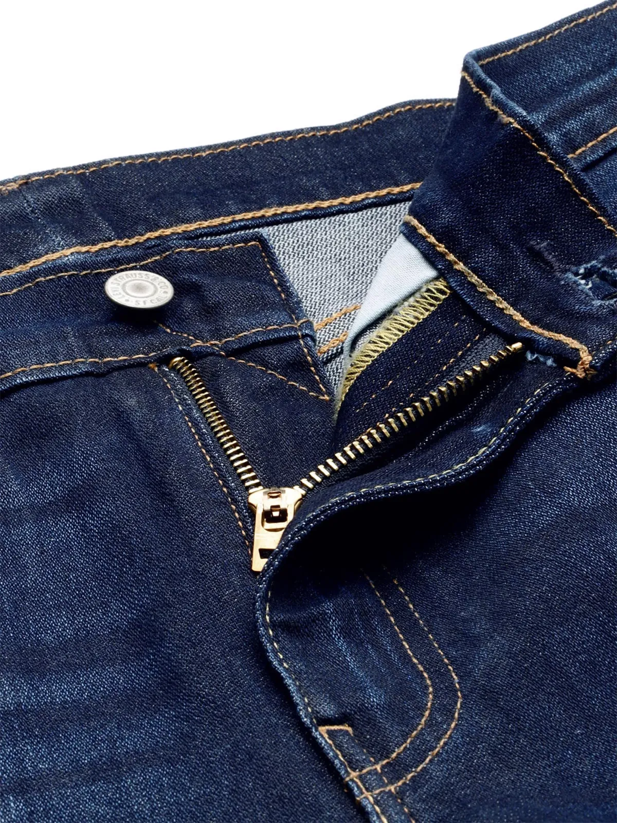 Levis indigo blue 512 slim taper washed jeans