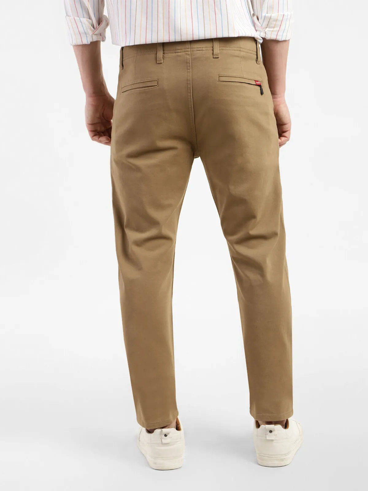 Levis khaki 512 slim taper cotton trouser