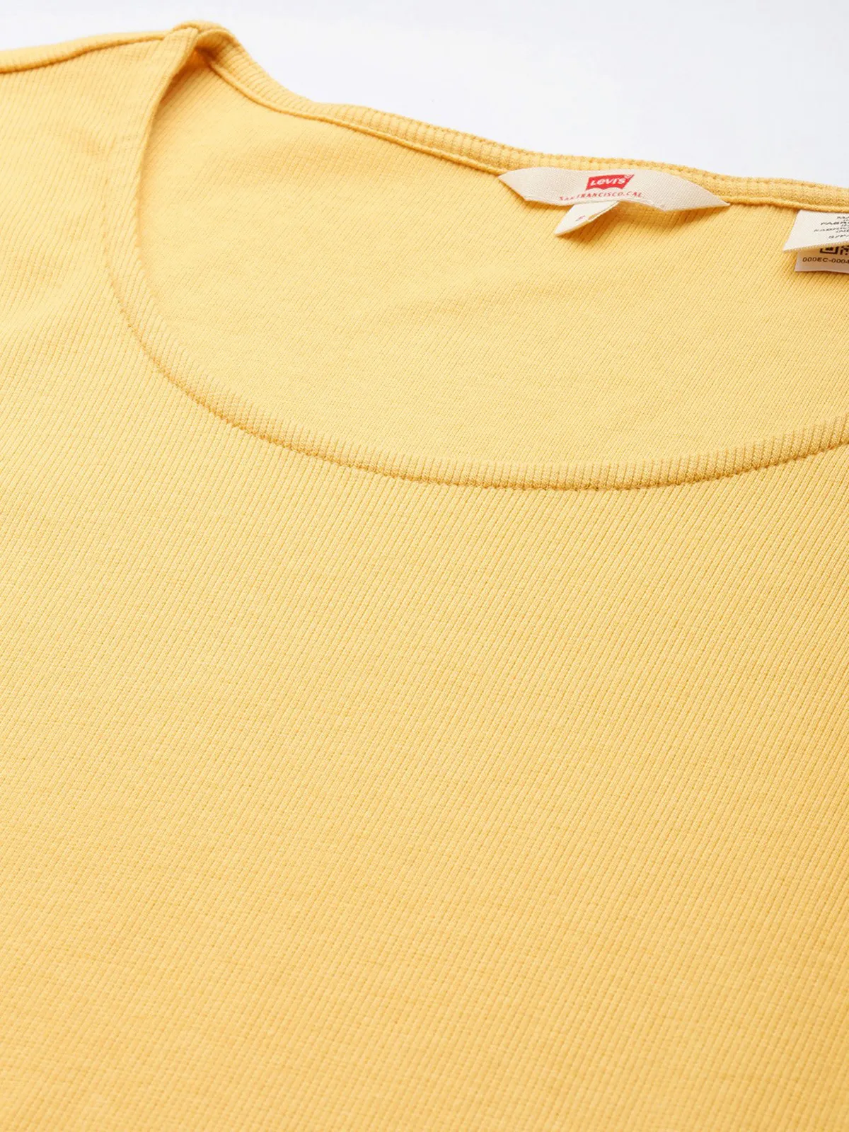 LEVIS mint green cotton t-shirt for women