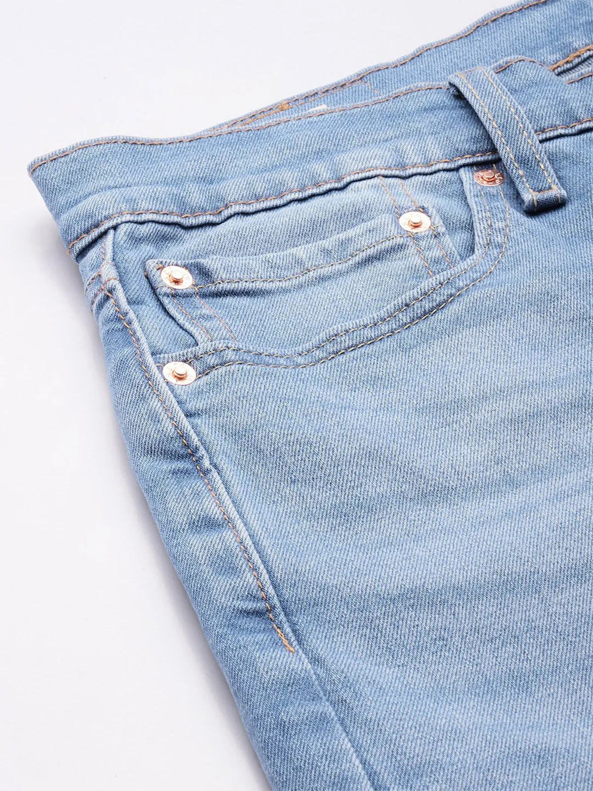 LEVIS washed slim fit jeans in ight blue