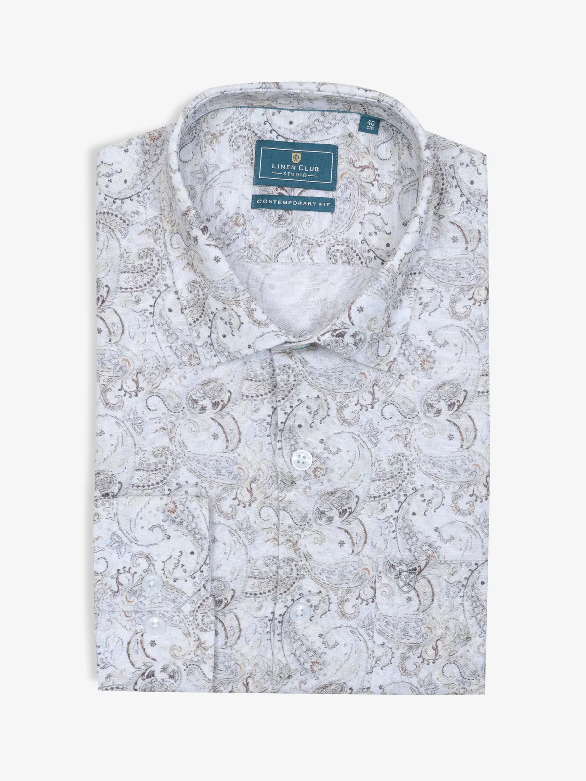 Linen club shirts price online