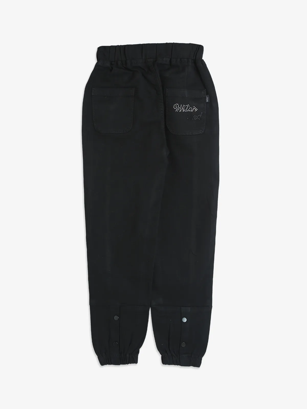 Lovekins black denim joggers