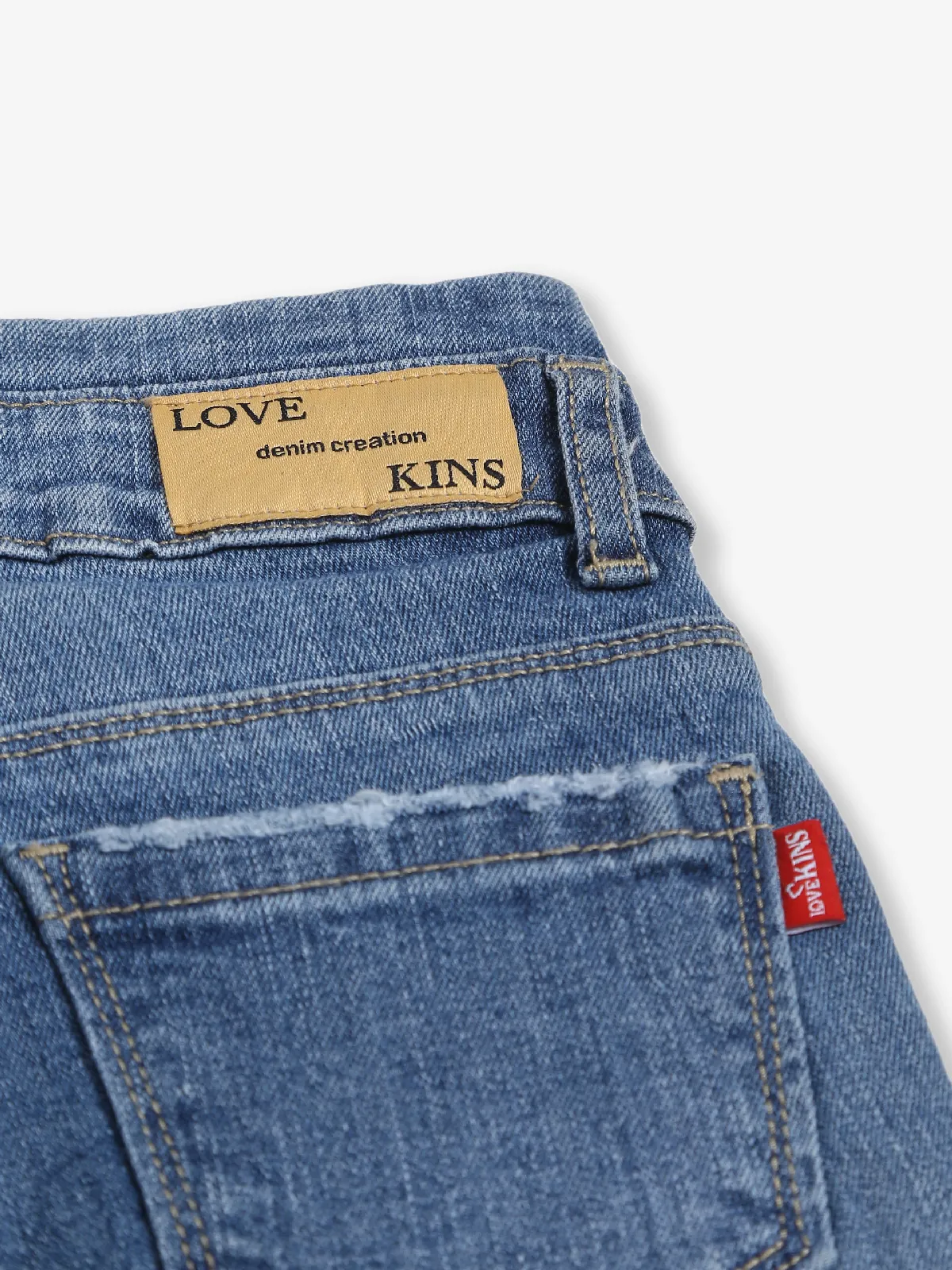 Lovekins blue ripped casual jeans
